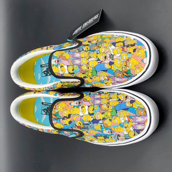 VANS THE SIMPSONS SAMPLE SNEAKERS - Picture 2 of 9
